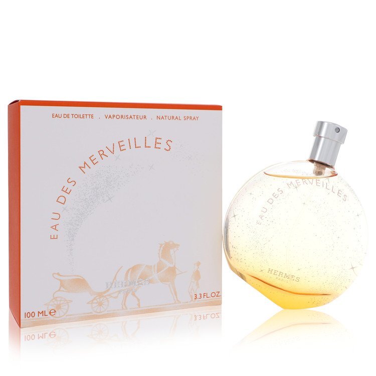 Eau Des Merveilles by Hermes Eau De Toilette Spray 3.4 oz (Women)