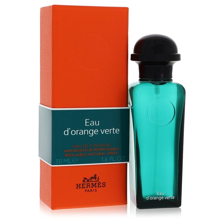 Eau D'Orange Verte by Hermes Eau De Cologne Spray Refillable (Unisex) 1.7 oz (Men)