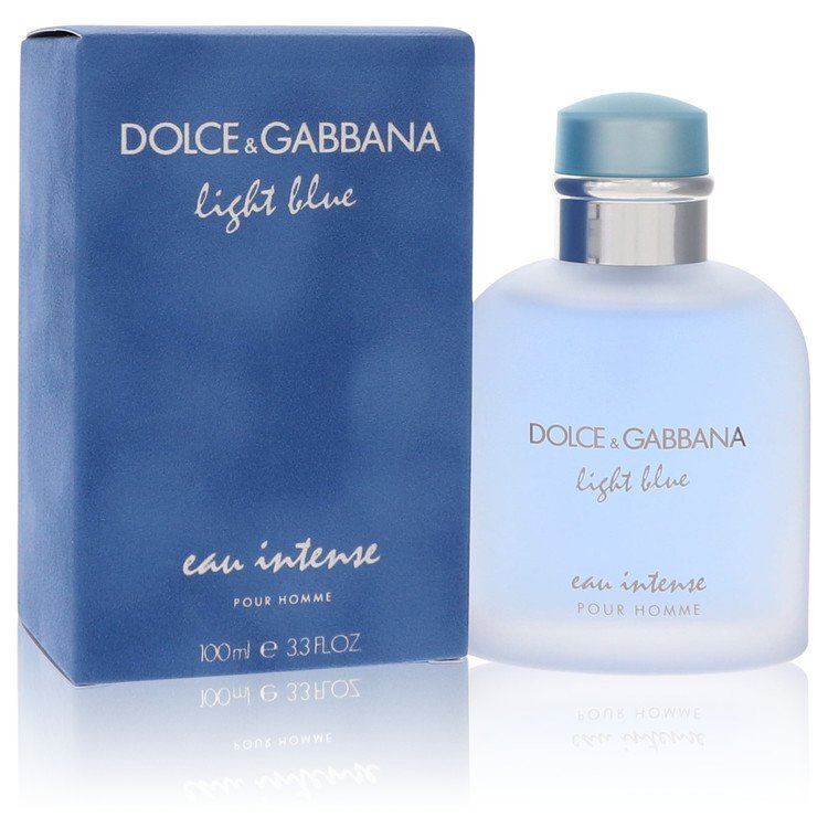 Light Blue Eau Intense by Dolce & Gabbana Eau De Parfum Spray 3.3 oz (Men)