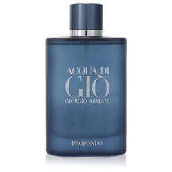 Acqua Di Gio Profondo by Giorgio Armani Eau De Parfum Spray (unboxed) 4.2 oz (Men)