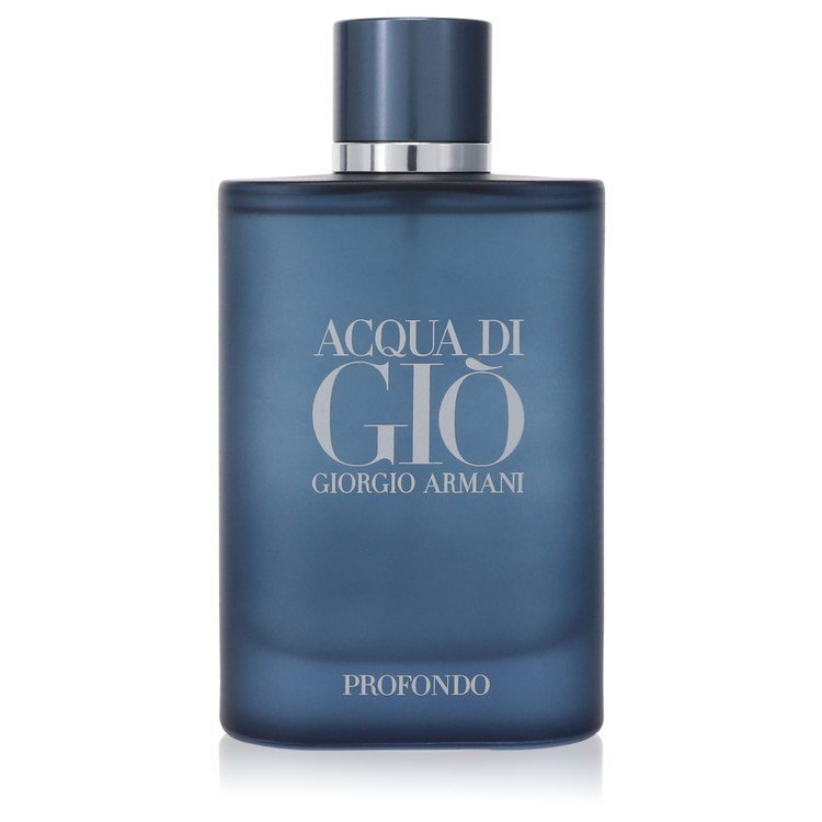 Acqua Di Gio Profondo by Giorgio Armani Eau De Parfum Spray (unboxed) 4.2 oz (Men)