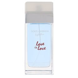 Light Blue Love Is Love by Dolce & Gabbana Eau De Toilette Spray (Tester) 3.3 oz (Women)